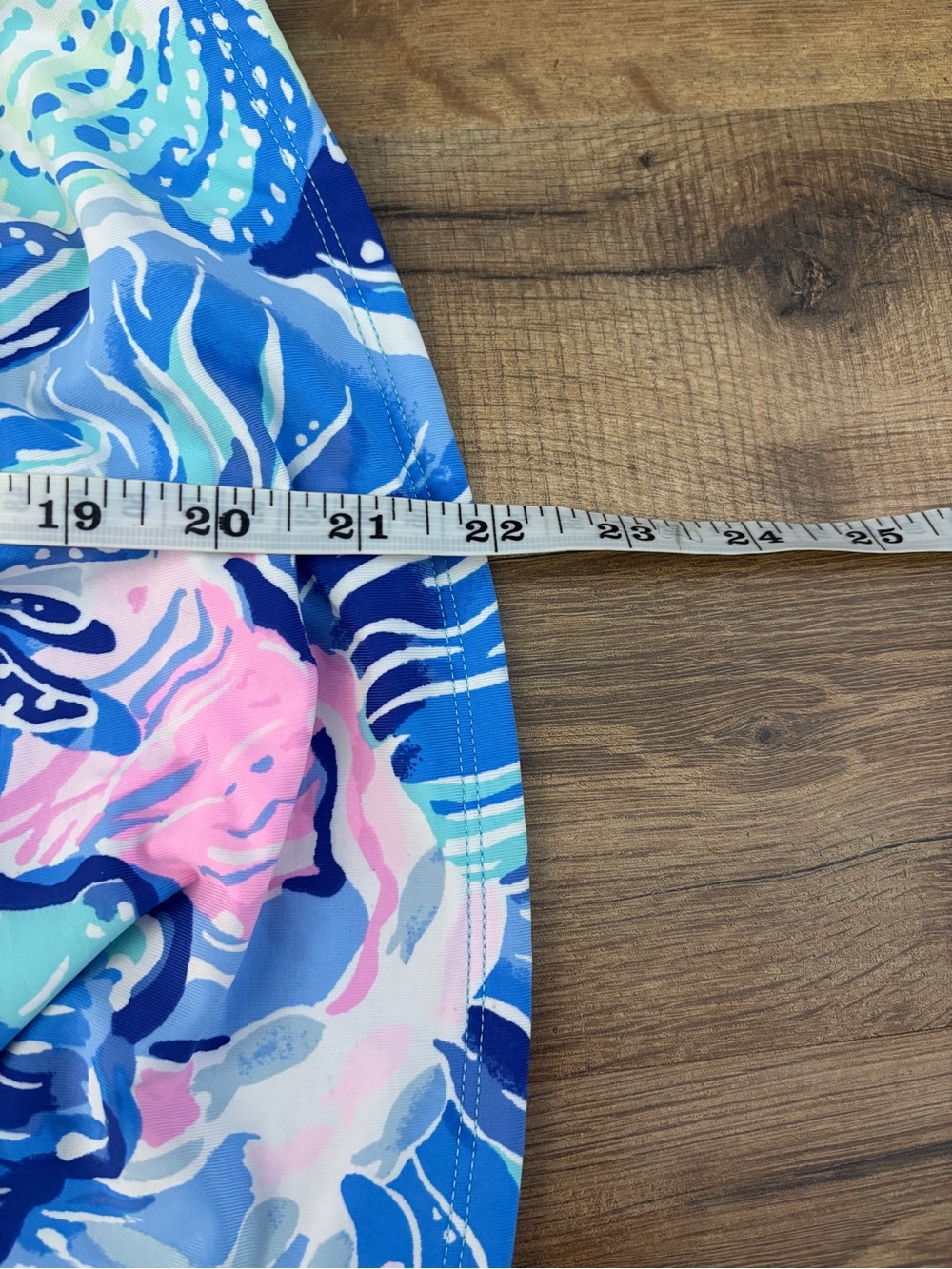 Lilly Pulitzer Brenta Tankini Swimsuit Top Shade Seekers Pink Blue Print - Picture 11 of 11